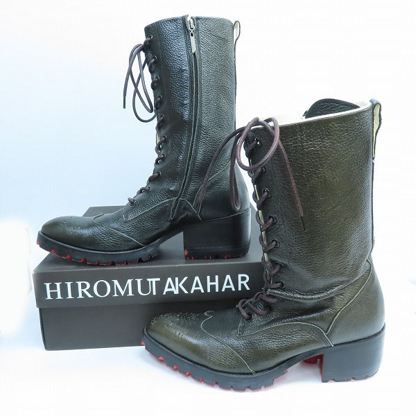 HIROMU TAKAHARA/ヒロムタカハラ ロングブーツ 98110019/40.5の買取