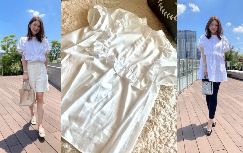 このブラウス、ただものでない！【YOKO CHAN】の新作が超優秀 | Domani