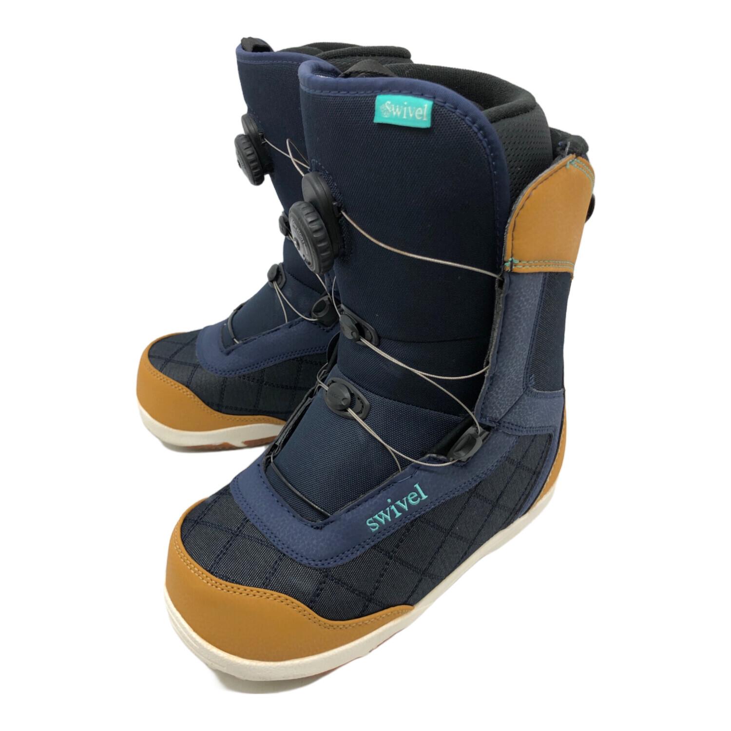 swivel (スウィベル) スノーボードブーツ SIZE 24.5cm ネイビー