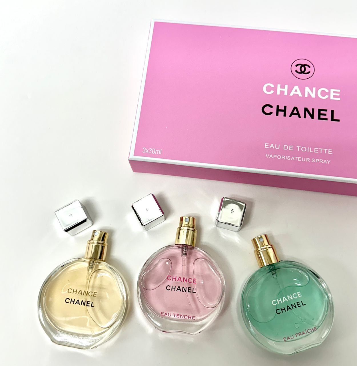 Chanel Chance Edt Perfume Gift Set 3x30ml - PERFUME LEGEND | Take App