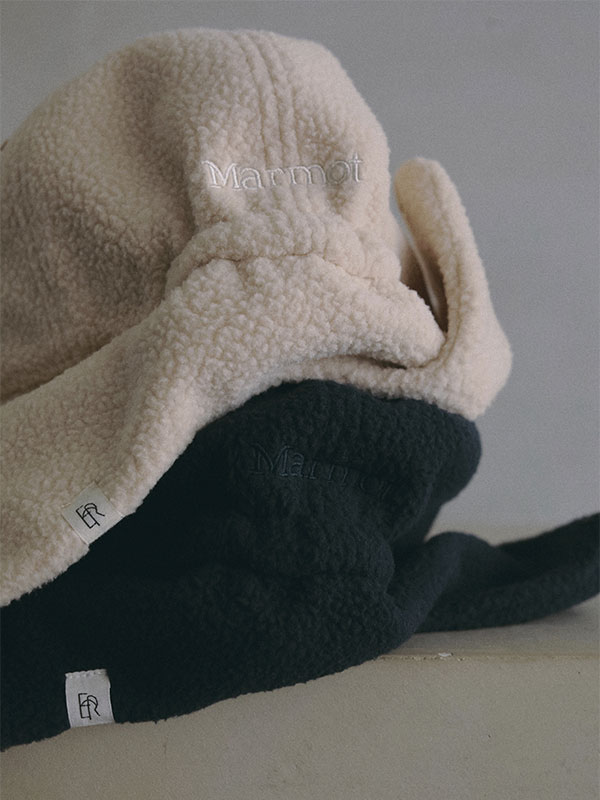 Marmot×ETRE TOKYOボアフリースキャップ(F OFF WHITE): グッズ │ ETRE