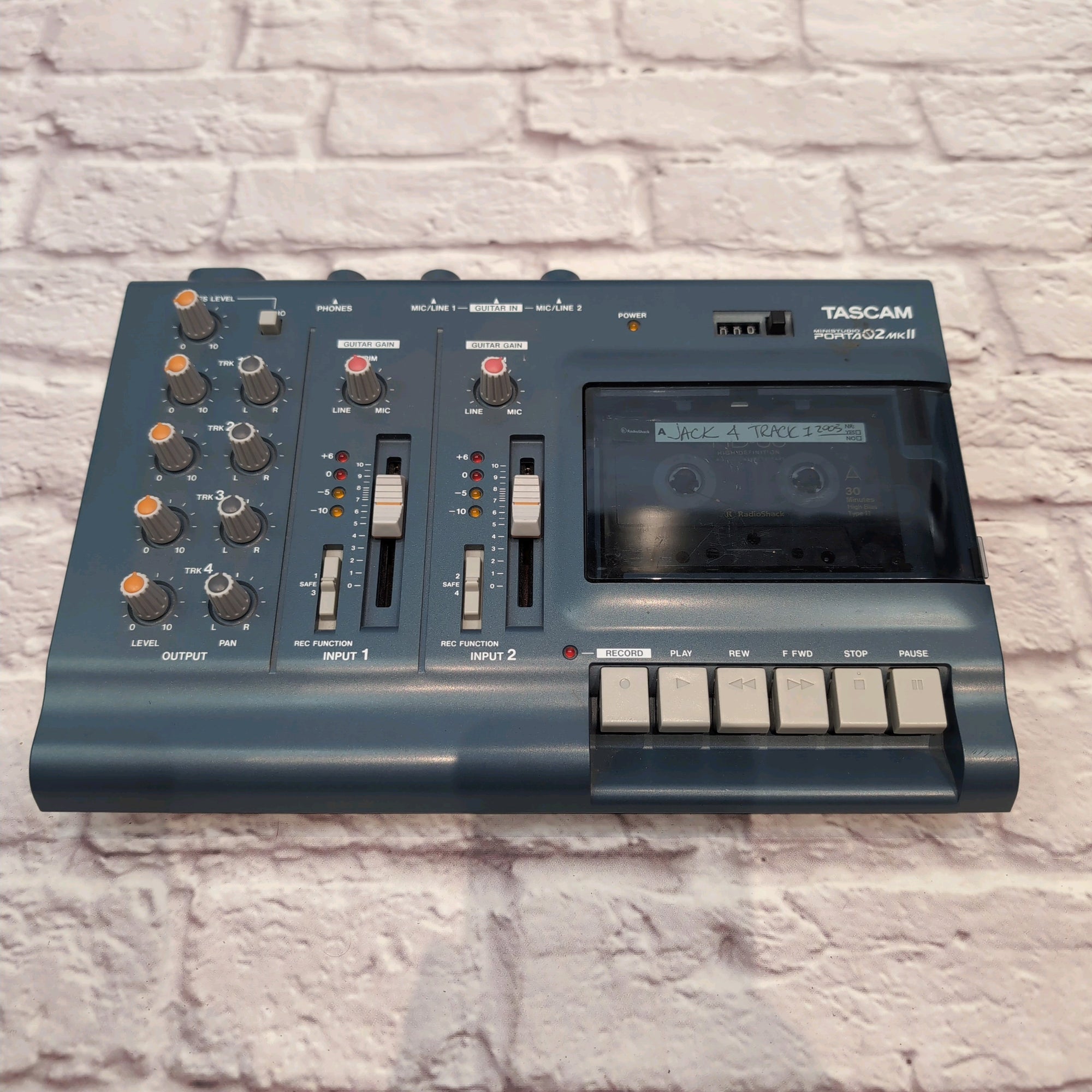 TASCAM Porta 02 mkII Ministudio 4-Track Cassette Recorder 2000s
