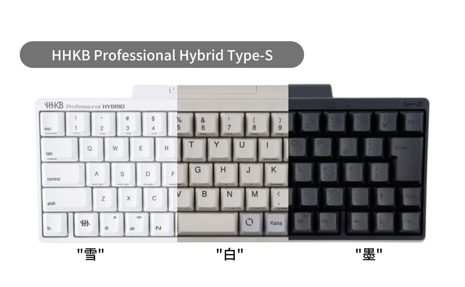 HHKB(Happy Hacking Keyboard) Professional Hybrid Type-S 英語/日本
