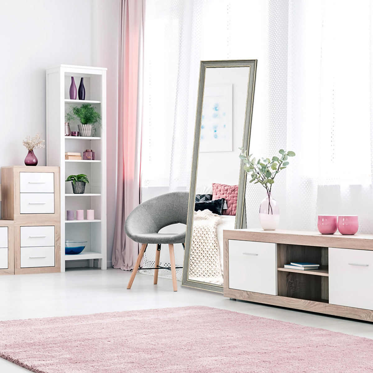 東京都内23区配送無料】zara 鏡 ミラー 壁掛け 110x80cm 大 東京都内23