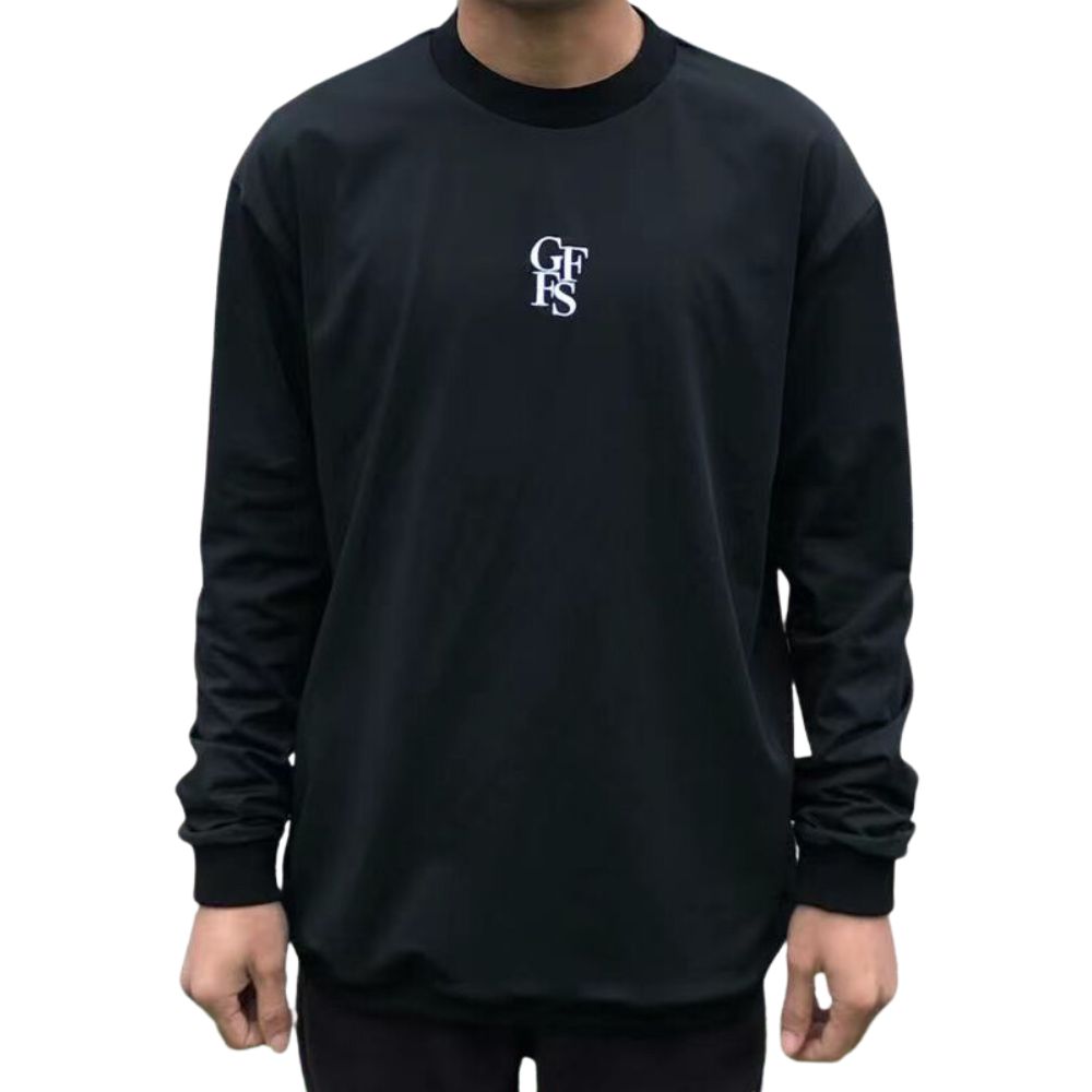 GFFS logo mockneck long sleeve shirts(GFFSロゴモックネック長袖