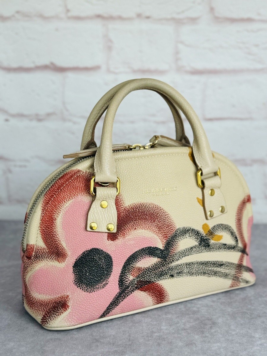 Authentic Rare Burberry *Handpainted* Prorsum Bloomsbury Satchel