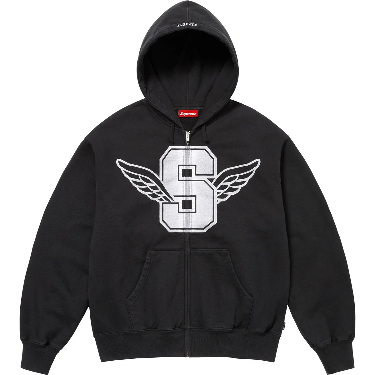 Supreme Wings Zip Up Hooded Sweatshirt 4colors 25SS | eBay