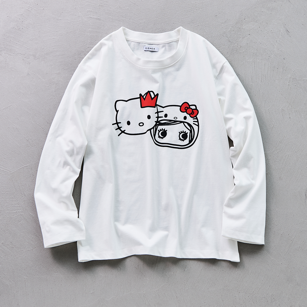 ハローキティ50周年記念コラボ｜限定ロングTシャツ – ILEMER公式