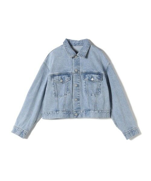 セール】 〈洗濯機可能〉クロップド デニム ジャケット 24SS ◇ （G