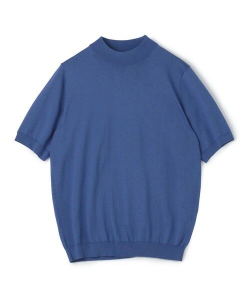 TOMORROWLAND tricot シルクコットン モックネックプルオーバーニット