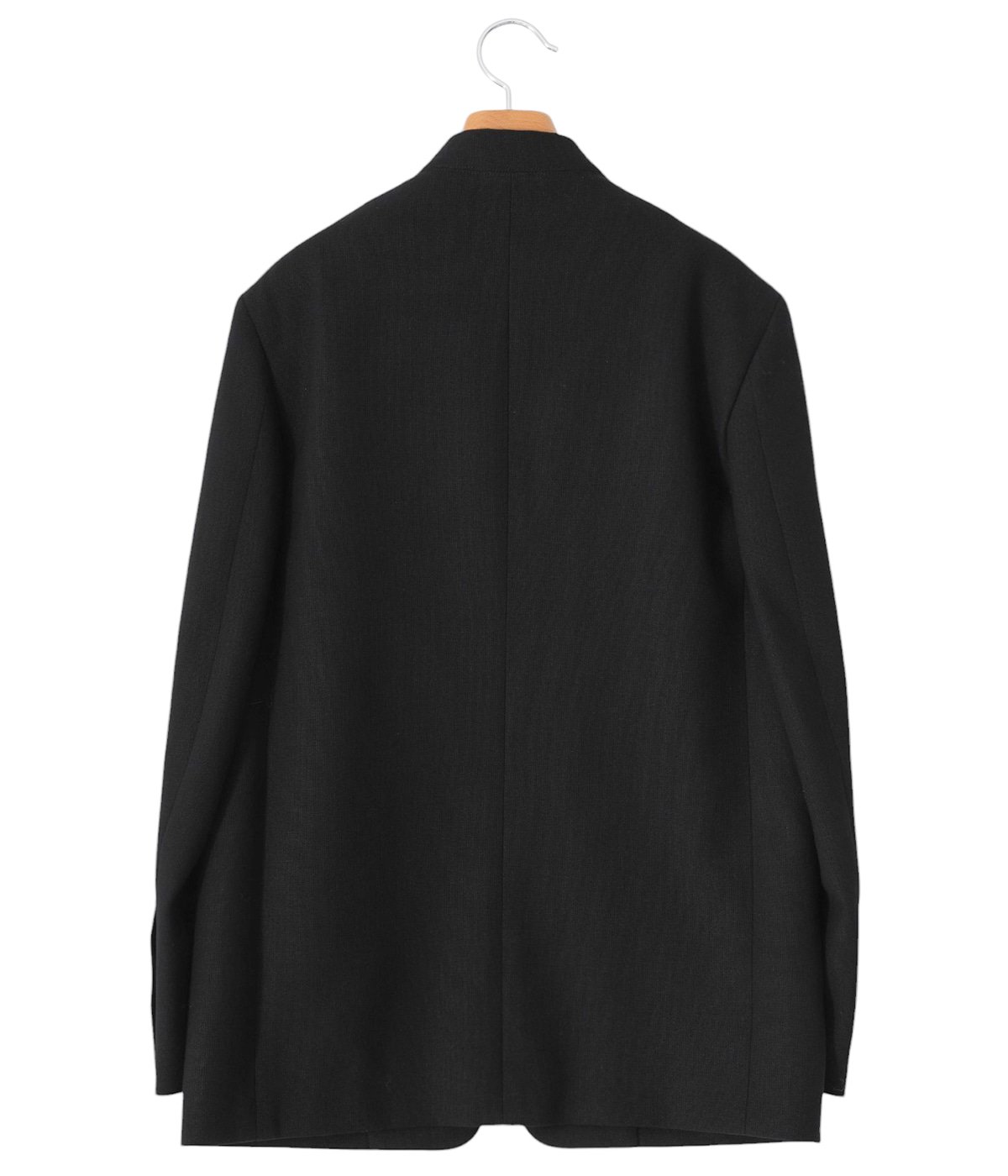 JIL SANDER ノーカラージャケット ブラック JIL SANDER ノーカラー