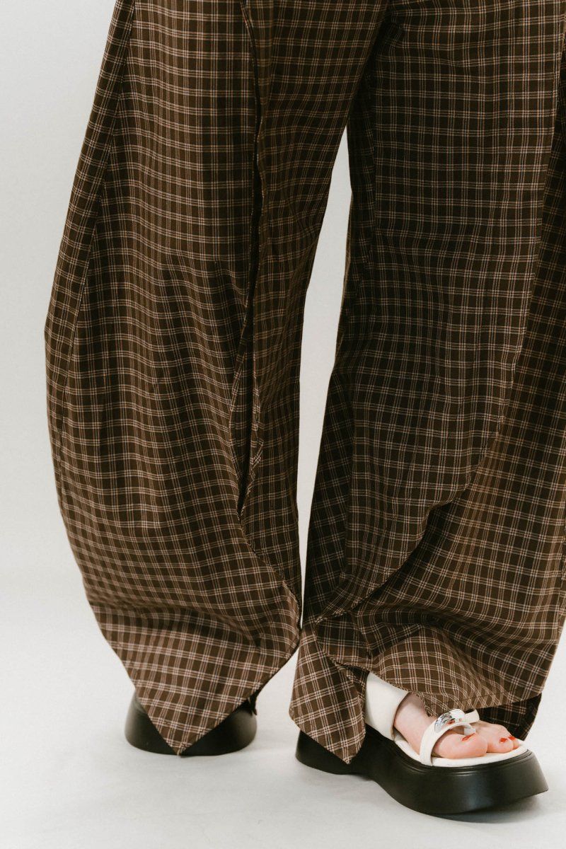 Knuth Marf - slit deformed pants(unisex) / スリット ディフォームド