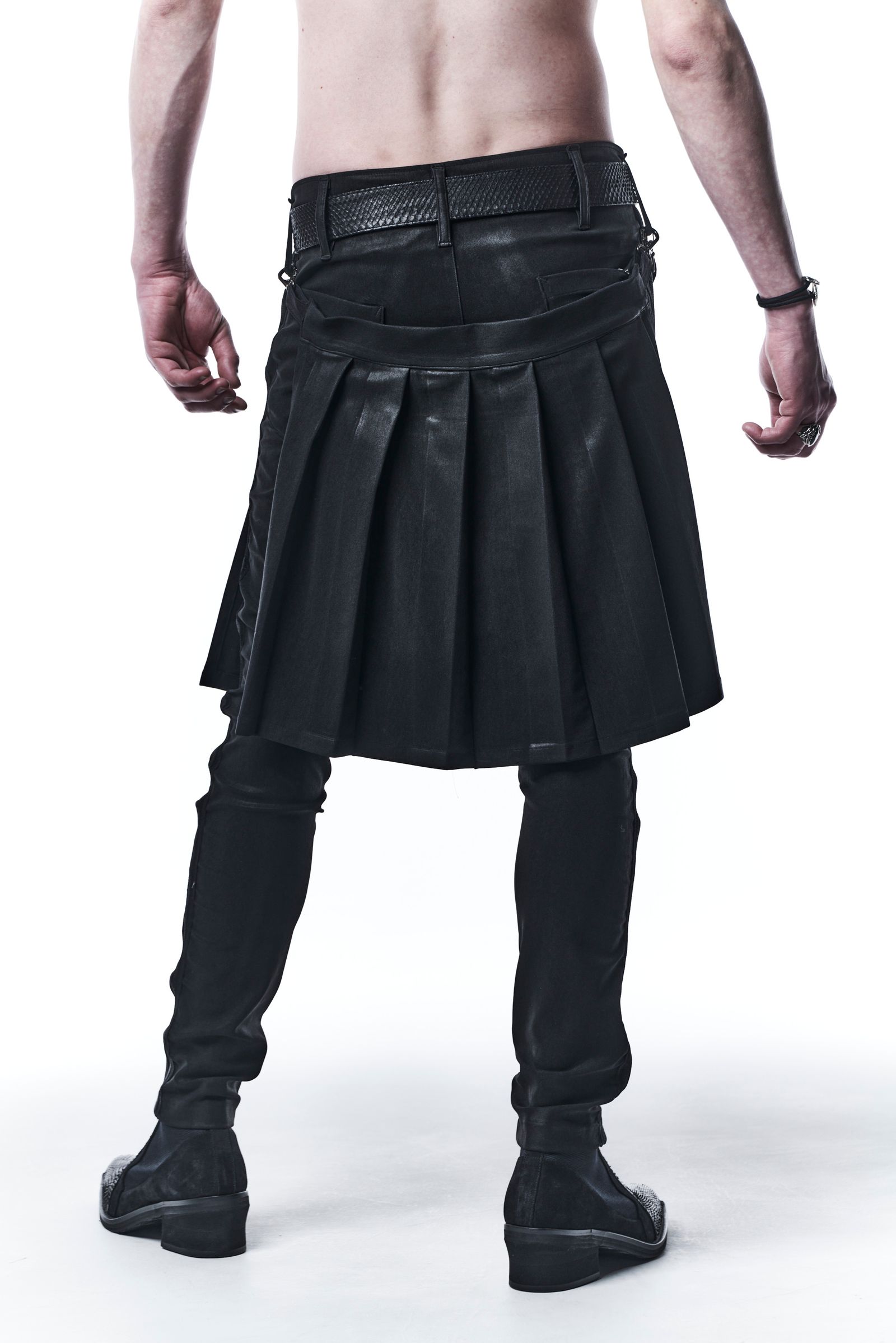 kiryuyrik - BumFlap バムフラップ CoatingHighTensionJersey / Black
