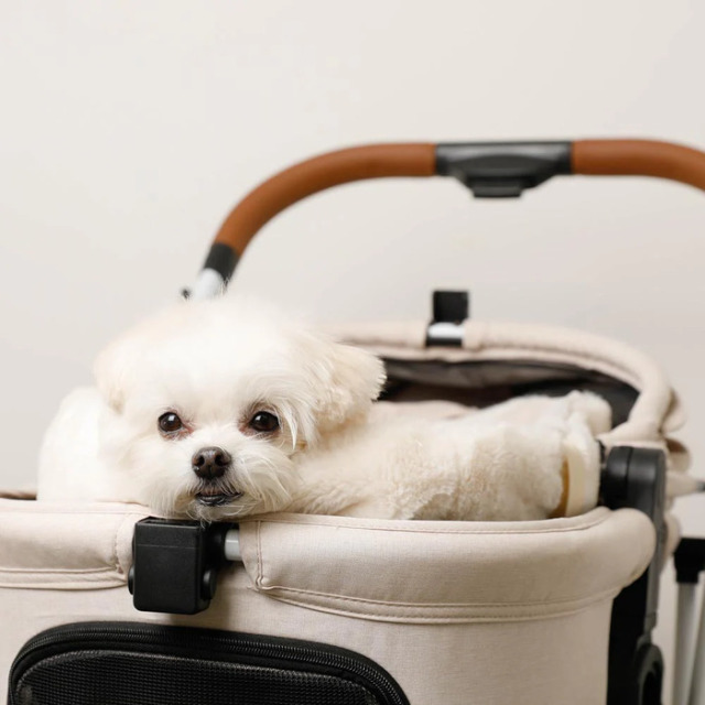 moncheri ペットカートコーデュロイファーバッグ Pets-first ONLINESTORE