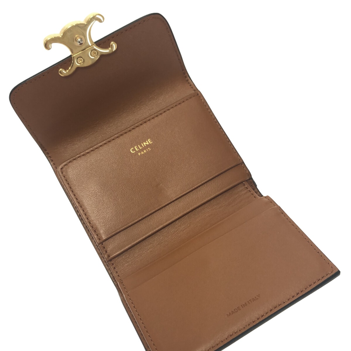 セリーヌ/3つ折り財布/コイン入れ付きコンパクトウォレット トリオンフ
