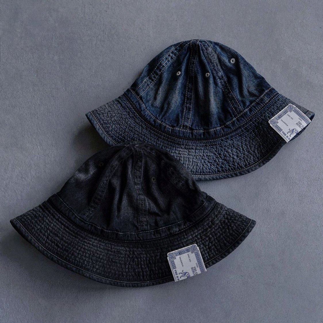 THE H.W.DOG&CO. / Vintage Denim Fatigue Hat 
