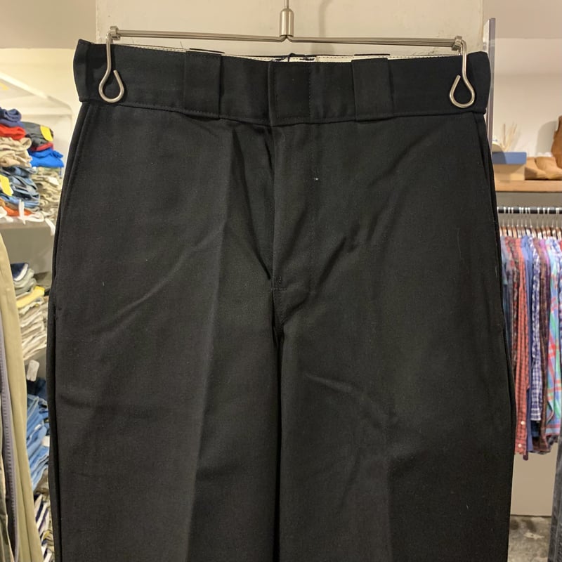 90s Dickies ワークパンツ ディッキーズ ブラック USA製 DEADSTOCK (