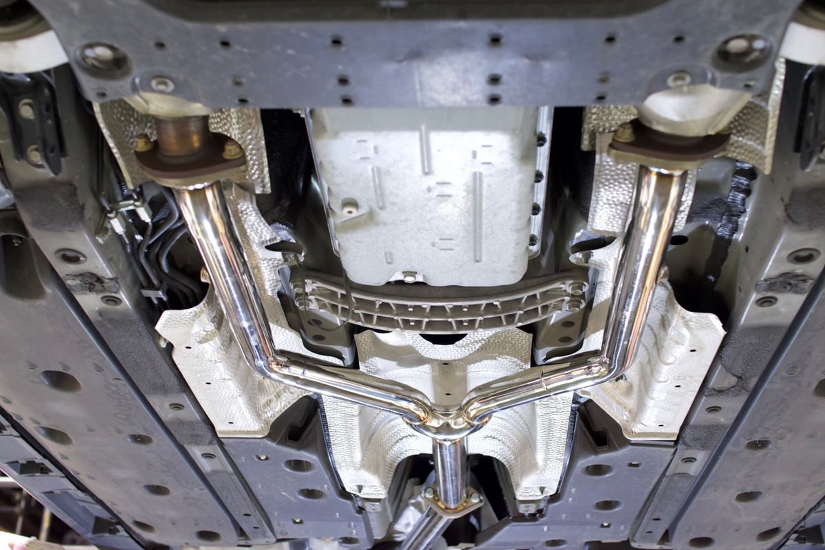 BRASH】GRS200系 クラウン 中間パイプ 超底上げ 直管ストレート