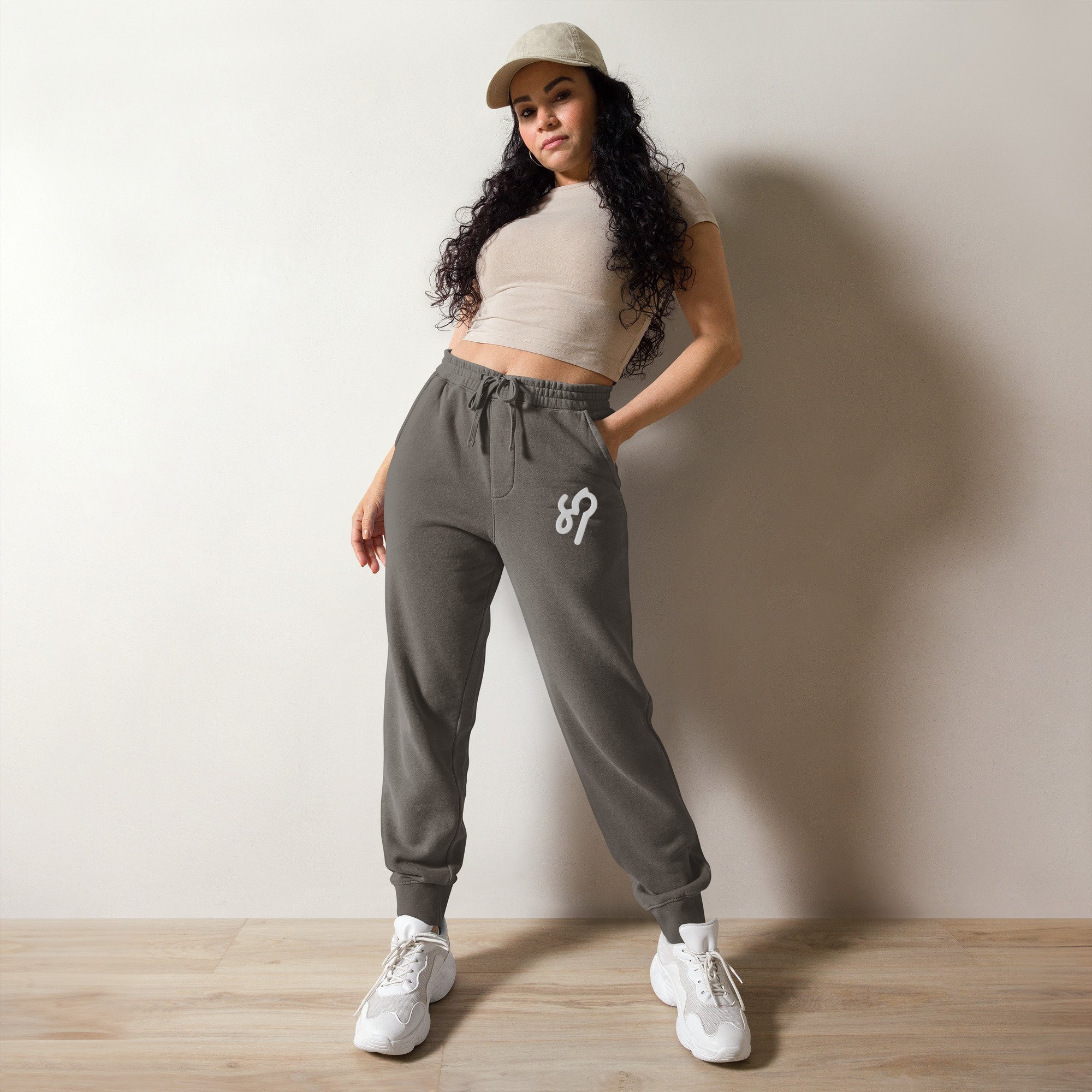 Let's Be Friends Signature Sweatpants (Unisex) | Purrrlandia Cat