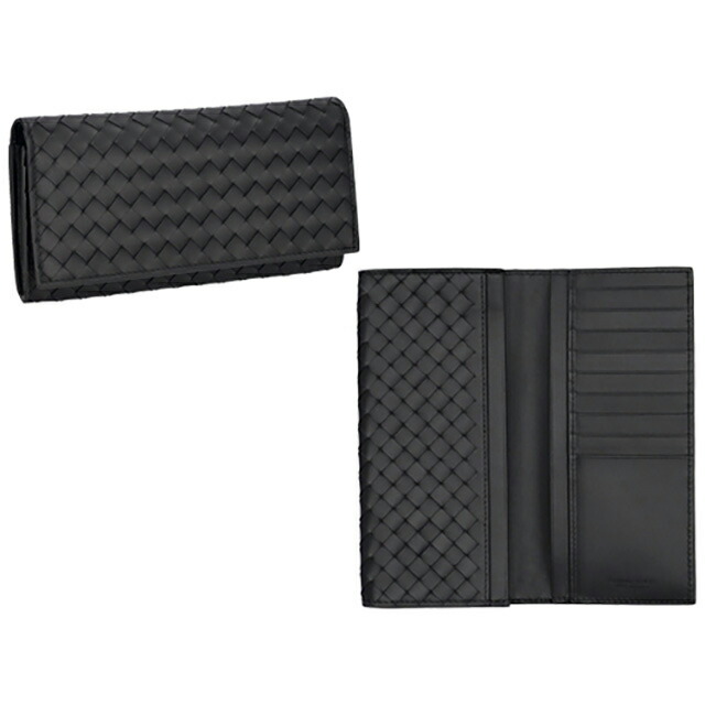 ボッテガ・ヴェネタ 長財布 メンズ ブランド BOTTEGA VENETA イントレ