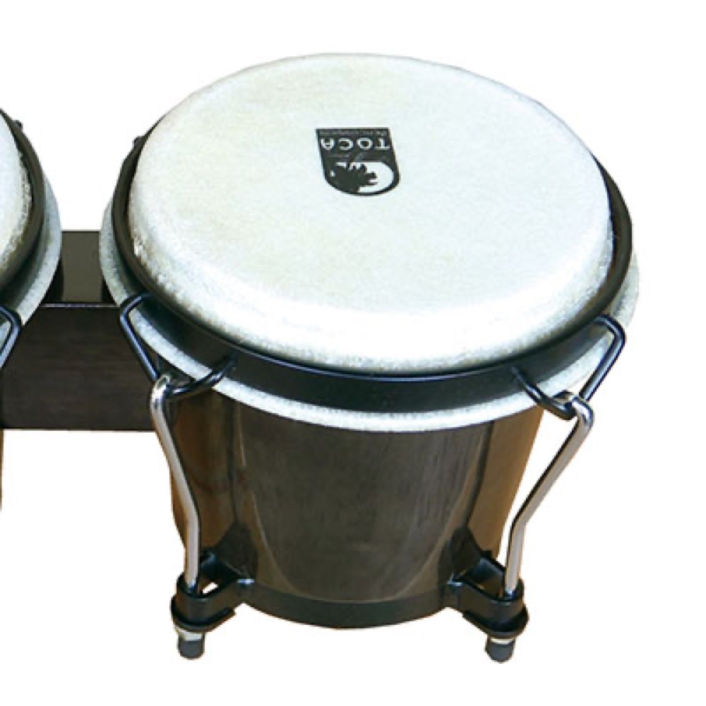 TOCA トカ 2100TB Synergy 6+6-3/4インチ Bongos Transparent Black