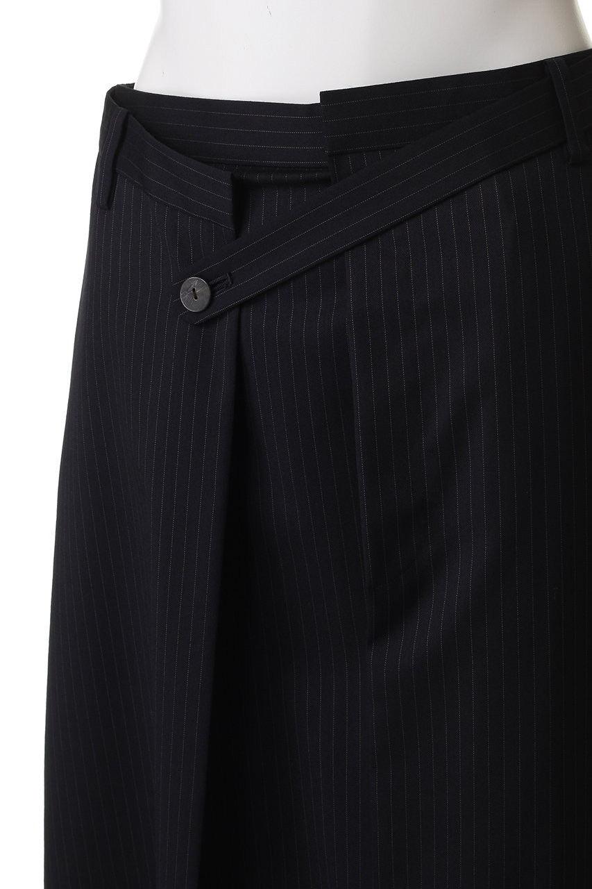 ENFOLD(エンフォルド)｜TROUSERS FLARE-SKIRT/スカート/ネイビー の