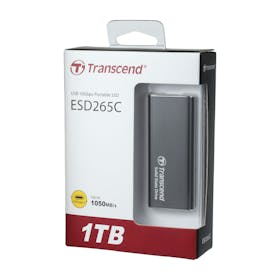 Transcend Information ESD265C ポータブルSSD TS1TESD265Cを検証