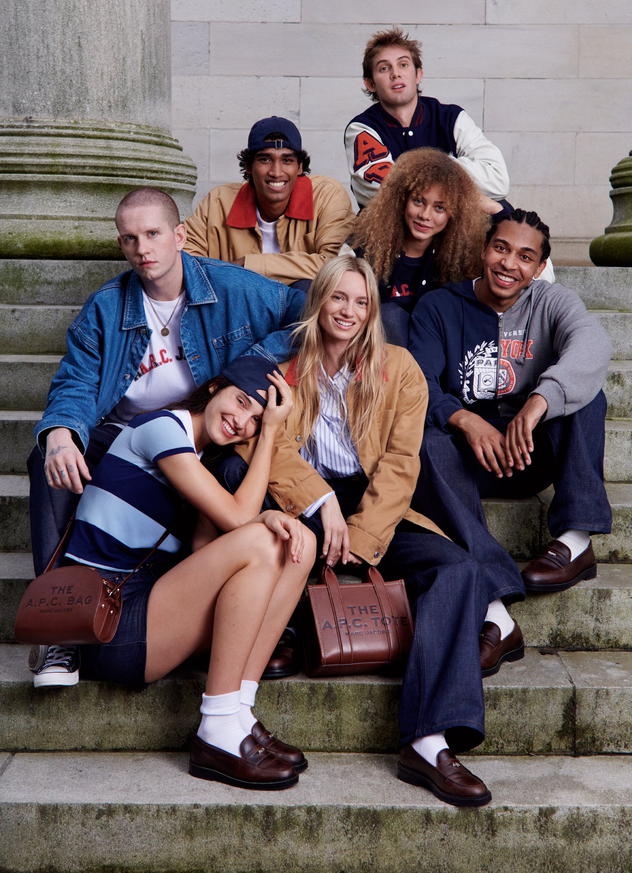 マーク ジェイコブス×A.P.C.】80'sカレッジスタイルを再定義。パリとNY