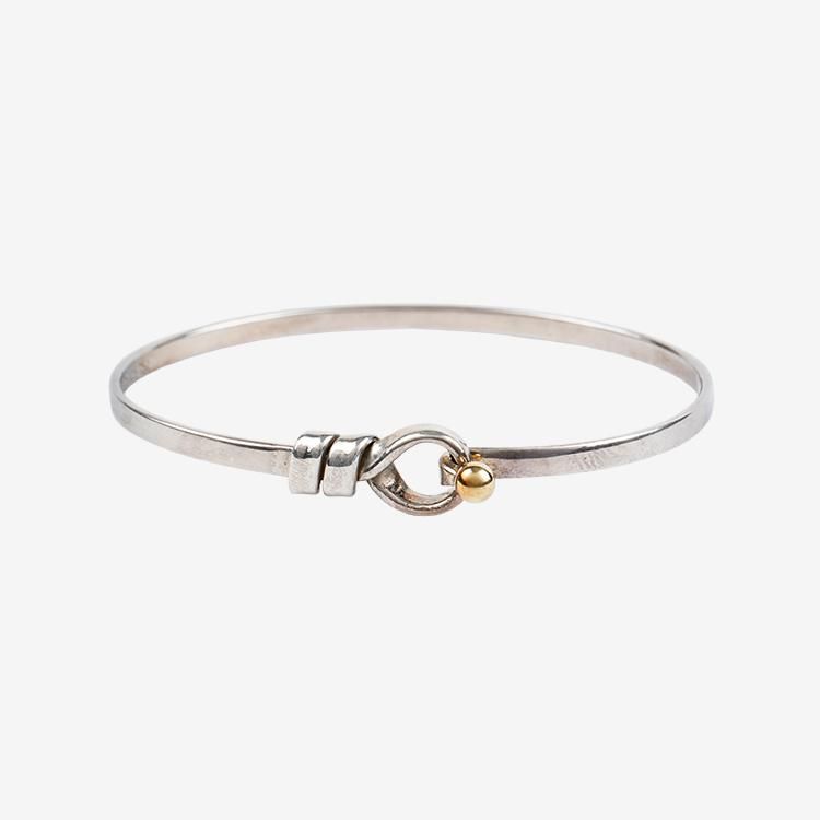 フック＆アイバングル シルバー ヴィンテージ|ティファニー TIFFANY