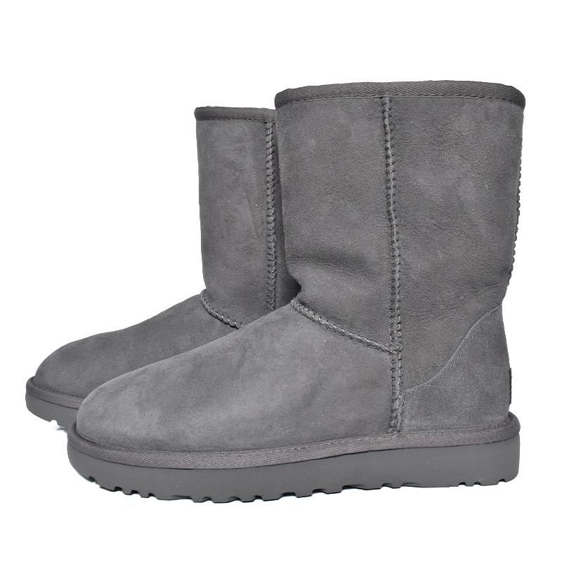 UGG WOMENS CLASSIC SHORT II GREY アグ ムートンブーツ クラシック