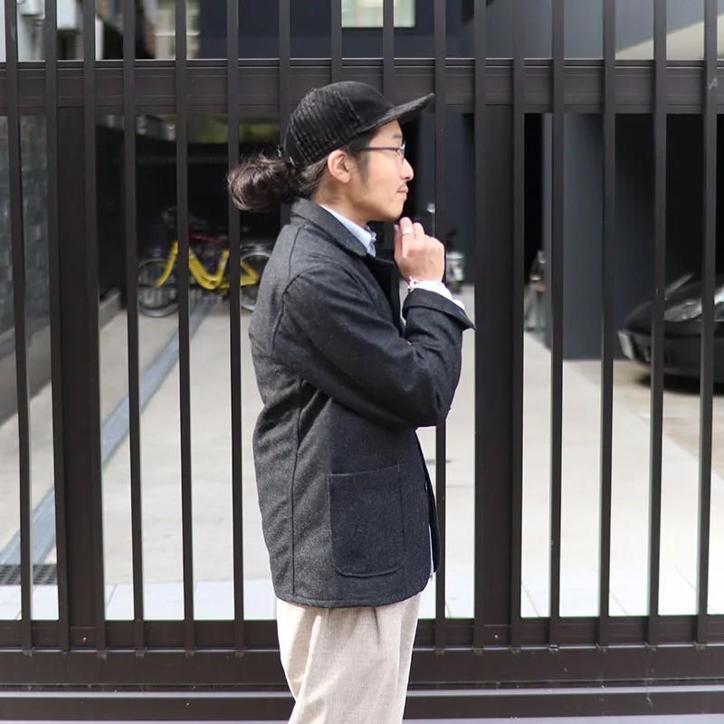 POST O'ALLS 【ポストオーバーオールズ】OK Rider -Wool melton