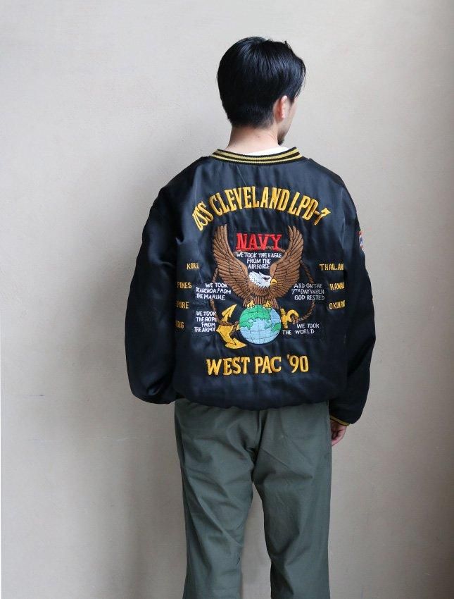 90s US NAVY TOUR JACKET SIZE FITS LIKE L | Vintage Military