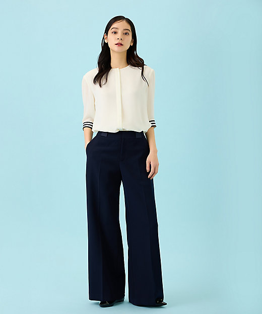 TWILL WIDE PANTS BD1111－3Gー11 | BORDERS