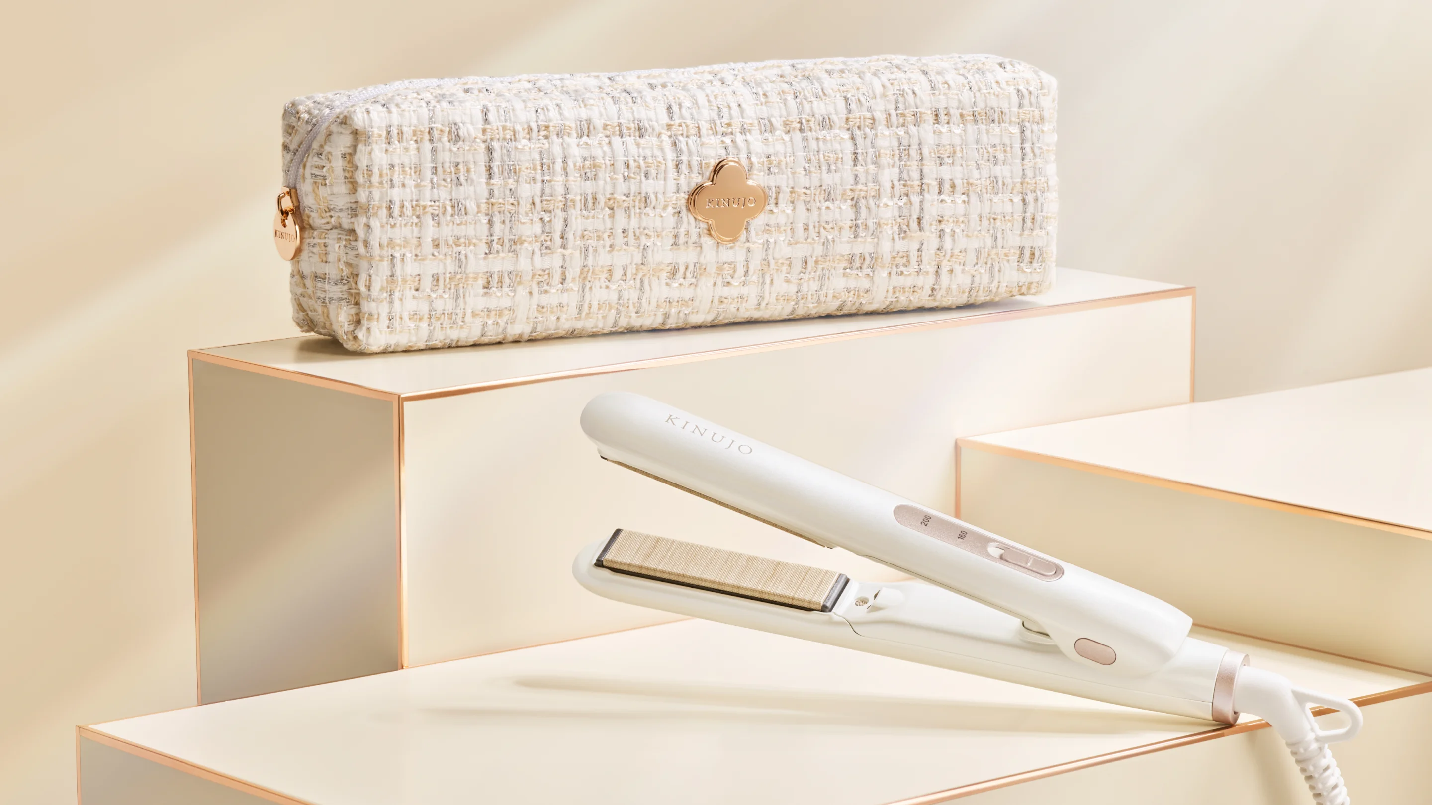 KINUJO MINI IRON -deux-｜前髪も潤うミニアイロン。海外対応。