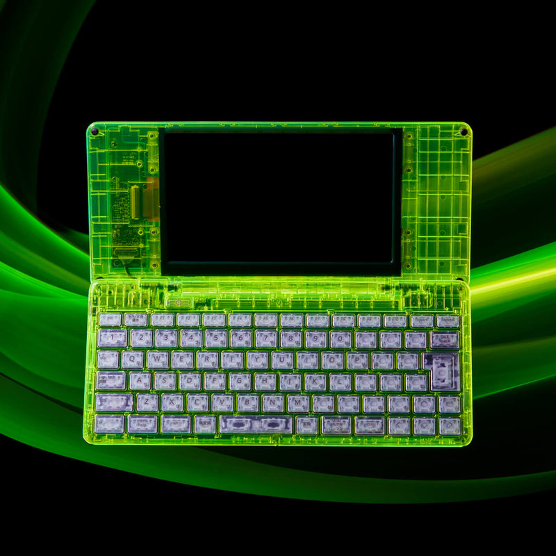 限定】デジタルメモ「ポメラ」DM250XY Crystal Neon Yellow