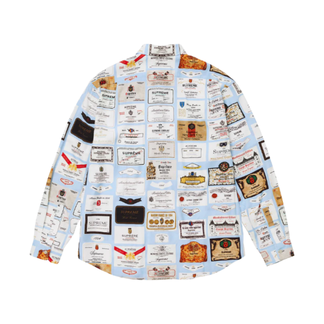 슈프림 라벨 셔츠 블랙 - 24FW | Supreme | KREAM