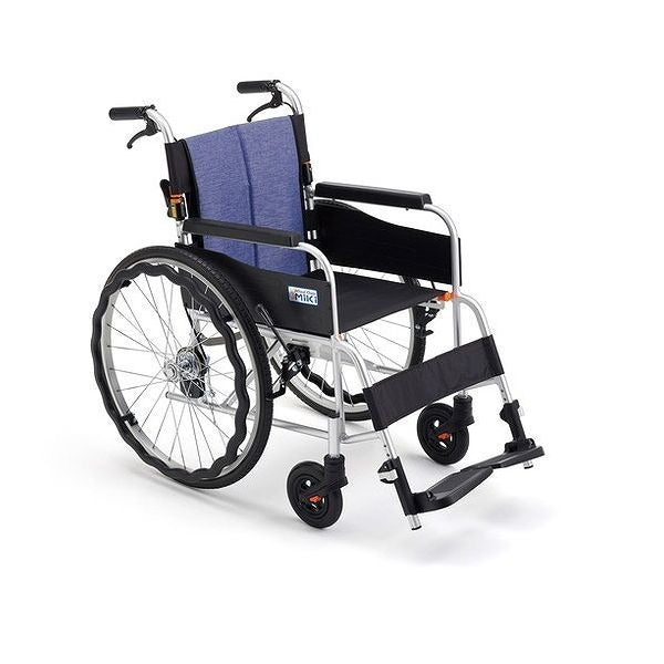 ミキ JTN-1 サニタリ 自走式車椅子 車いす ノーパンク 折りたたみ