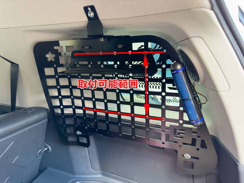 FJクルーザー リアラック 車内用ラック 収納用