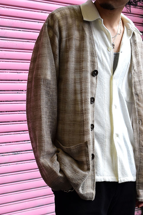 OUR LEGACY [アワーレガシー] 23SS CARDIGAN [GREY DISINTEGRATION]