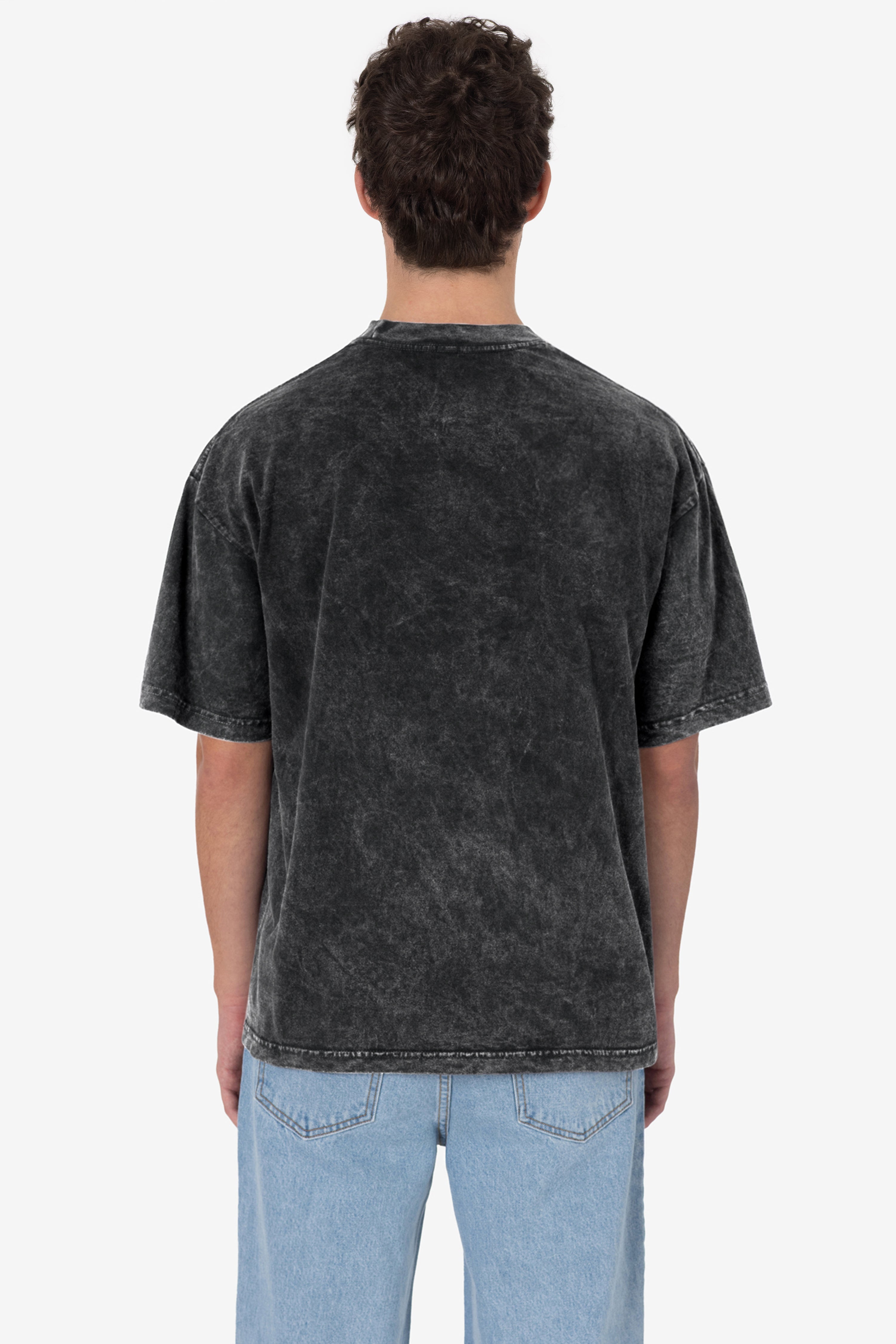 The 1801 - 6.5oz Garment Dye Crew Neck T-Shirt – Los Angeles Apparel