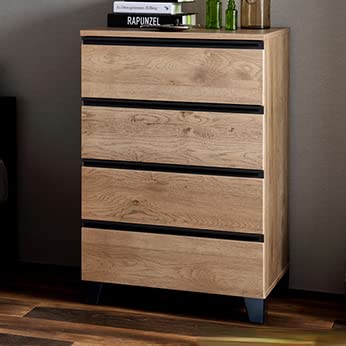 Amazon｜木製チェスト 北欧 チェスト 木製 幅60 ウッドチェスト収納