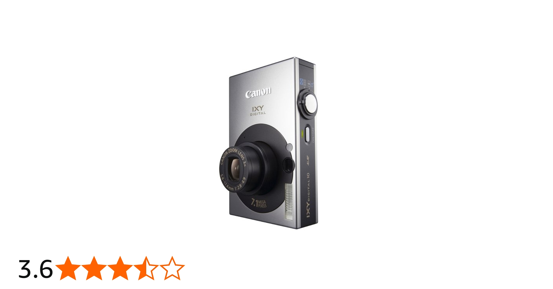 Amazon | Canon デジタルカメラ IXY (イクシ) DIGITAL 10 ブラック