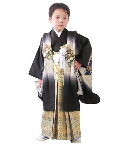 KYOETSU] [キョウエツ] 七五三 5歳 男の子 着物 セット 羽織 袴 フル