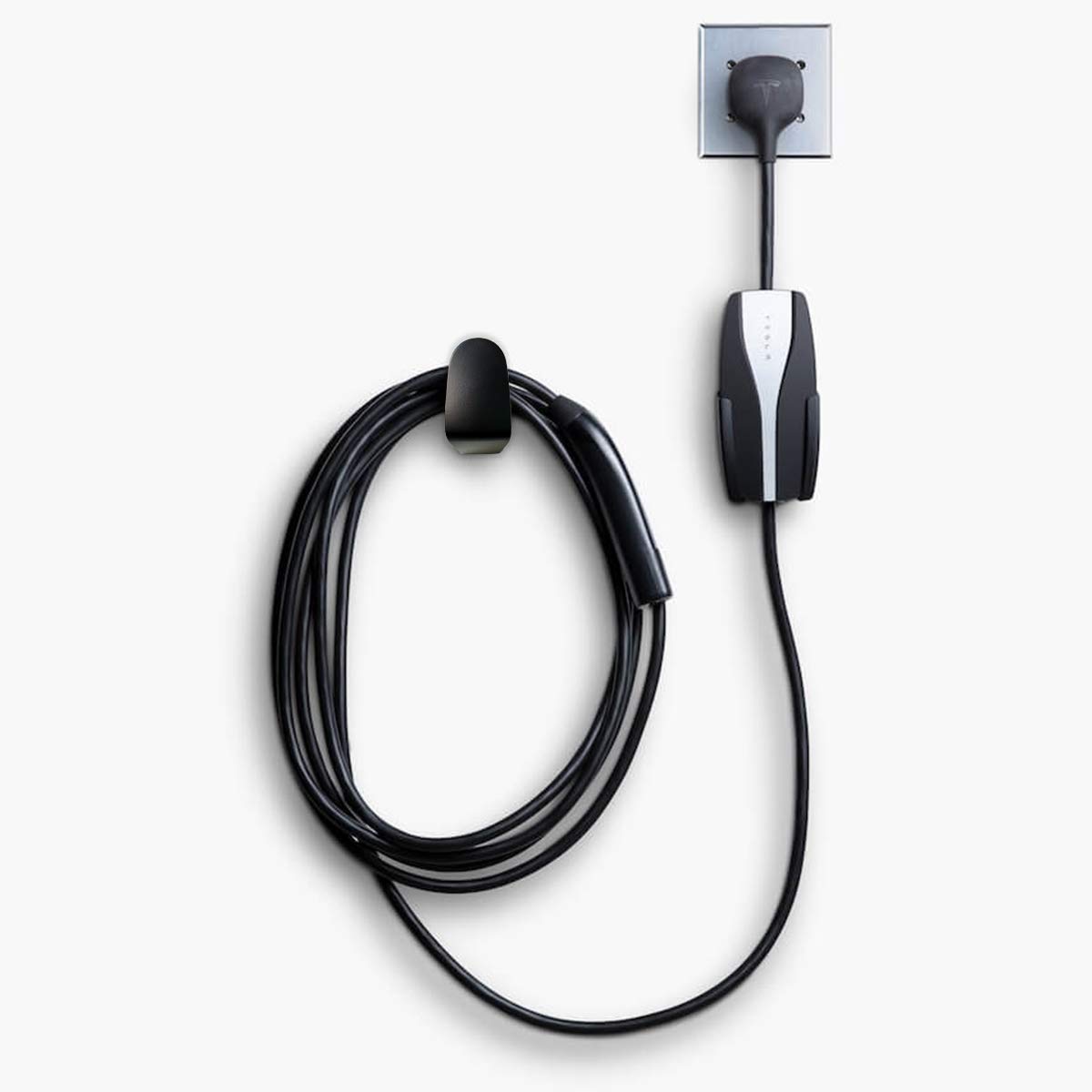 Amazon.co.jp: PHEOKER モバイル充電器 壁マウントケーブル
