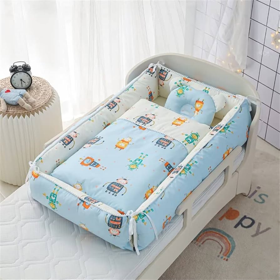 Amazon | ベビーベッド 新生児 布団セット ベッドインベッド 添い寝