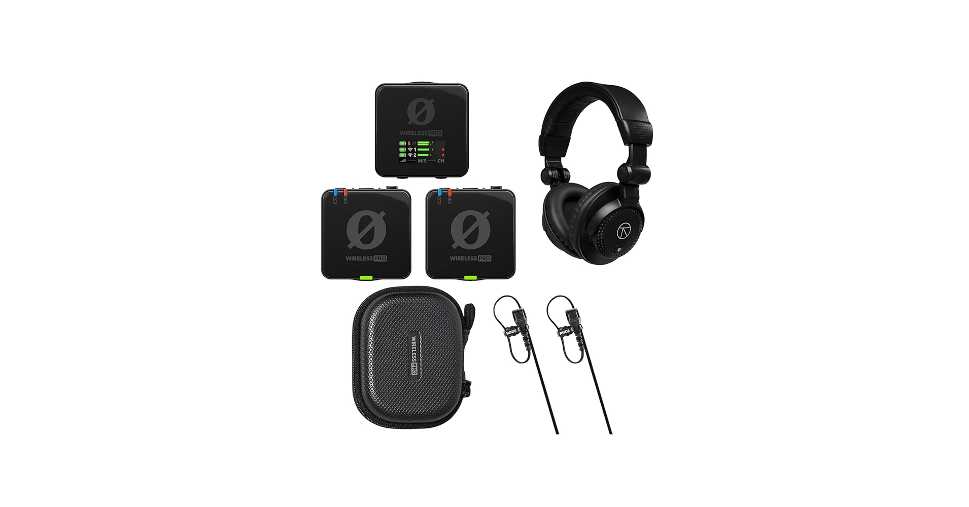 Amazon.com: Rode Wireless PRO 2.4GHz 2-Person Clip-On Wireless