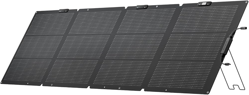 Amazon | EcoFlow 220W片面ソーラーパネルGen2 チャージャー N型
