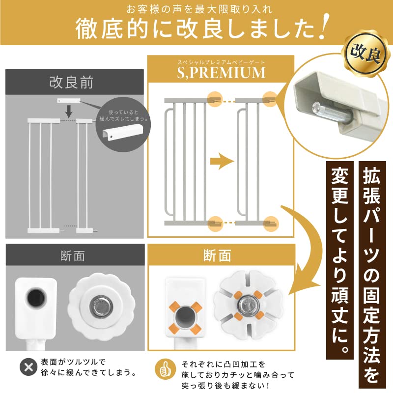 Amazon.co.jp: Life Masters ベビーゲート ペットゲート ベビーガード