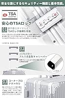 Amazon.co.jp: [WanderMore] スーツケース キャリーケース キャリー