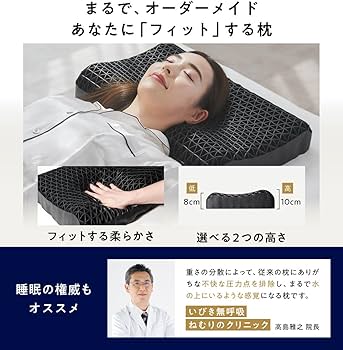 Amazon｜ヒツジのいらない枕 テンセル枕カバー付 まくら 低反発 高反発